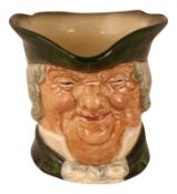 A Royal Doulton Parsons Brown Character Jug Produced in 1936 for Bentalls for King George V Silver