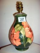 A Moorcroft lamp base