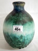 A Ruskin green mottled vase (approx. height 8 1/2" / 22.5cm)
 
Condition
No damage
Stamped