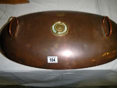 A Victorian stagecoach foot warmer