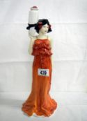A Minton Advertising Collection figure of 'The Lady with the Vase' limited edition. 81 of 250 with