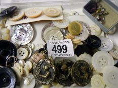 A Collection of vintage buttons