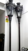 Driveway / street lamp (approx height 110" / 280cm)