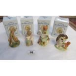 4 boxed Royal Albert Beatrix Potter figures
Condition
Good condition with no damage observed