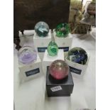 6 boxed Caithness glass paperweights
Condition
No damage
Some light scratches
