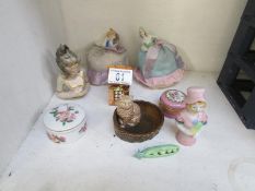 A mixed lot including pin cushion dolls,