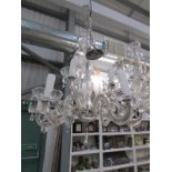 A 9 light chandelier