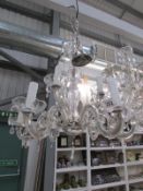 A 9 light chandelier