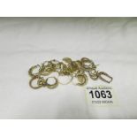 A quantity of yellow metal jewellery inc