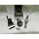 4 wristwatches including quite scarce 'M