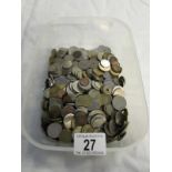 A mixed lot of British and foreign coins