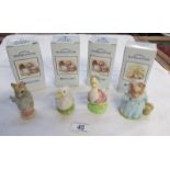 4 boxed Royal Albert Beatrix potter figures
Condition
Good condition with no damage observed