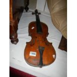 An old violin, a/f