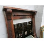 A large pine fire surround
Condition
Height of frame 140.5cm
Length of frame 149cm
Height of