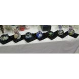 7 unboxed Caithness glass paperweights
Condition
No damage
Some have minor scratches & scuffing