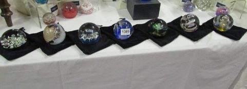 7 unboxed Caithness glass paperweights
Condition
No damage
Some have minor scratches & scuffing