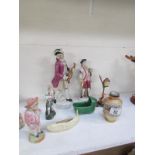 A mixed lot of figurines etc