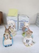 4 boxed Royal Albert Beatrix Potter figurines
Condition
Good condition with no damage observed
