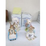 4 boxed Royal Albert Beatrix Potter figurines
Condition
Good condition with no damage observed