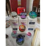 7 boxed Caithness glass paperweights
Condition
7 boxed Caithness glass paperweights