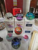 7 boxed Caithness glass paperweights
Condition
7 boxed Caithness glass paperweights