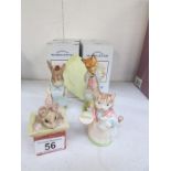 4 Royal Albert Beatrix Potter figurines, boxed
Condition
Good condition with no damage observed