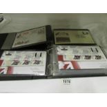 2 albums of First Day Covers