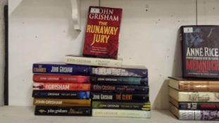 A collection of John Grisham 1st edition