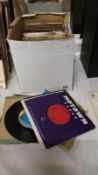 A box of Soul and Northern Soul 45rpm records - US and UK issue