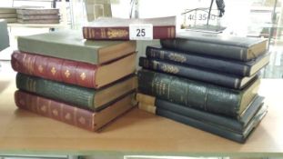 A nice collection of late 19th/early 20th Century books
