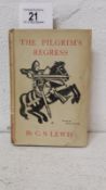 C.S.Lewis 'The Pilgrims Regress' 1st Edition 1933 Published J.M.Dent & Sons
Condition
No