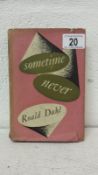 Roald Dahl 'Sometime Never' 1st Edition
