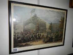 A framed and glazed engraving entitled 'The Licensed Victualers'