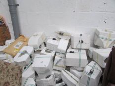 A large quantity of slip moulds for cera