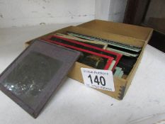 A box of cinematograph slides