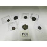 7 Roman coins