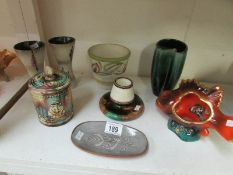 8 items of pottery including Wedgwood ma