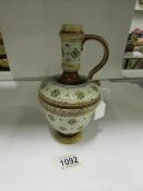 An early Mettlach wine carafe