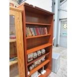 A teak bookcase by Morris of Glasgow