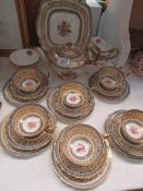 A Paragon tea set comprising 6 cups, sau