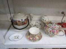 A mixed lot including Chintz, Wedgwood a