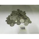 A quantity of pre 1920 British silver co