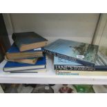 A quantity of books including Jane's