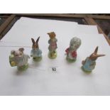 5 Beswick Beatrix Potter figures, all a/