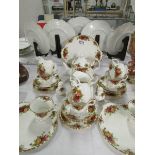 28 pieces of Royal Albert Old Country Ro