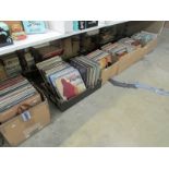 6 boxes of LP records
