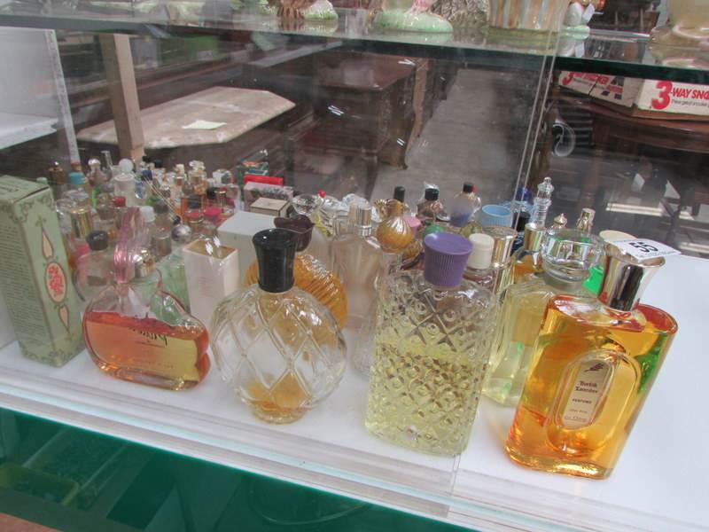 A large collection of vintage perfume bottles including Chanel, Givenchy etc - Image 2 of 3