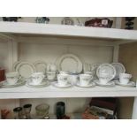 35 pieces of Royal Doulton Pastorale tea