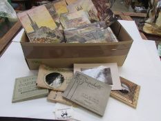 A box of postcards