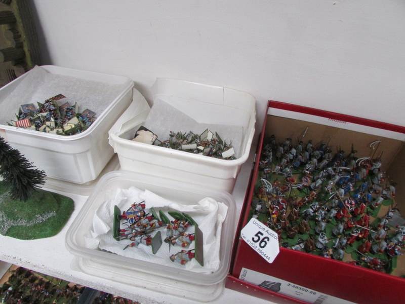 A large collection of lead and plastic s - Image 8 of 15